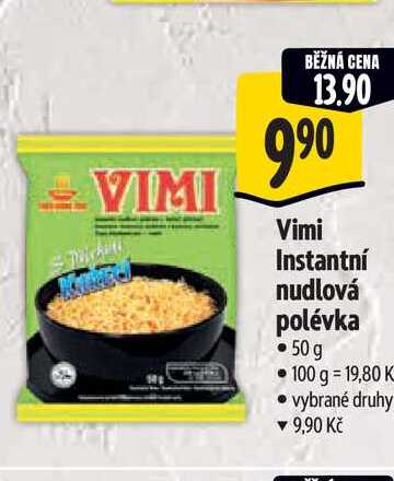   Vimi Instantní nudlová polévka 50 g 