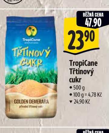   TropiCane Třtinový cukr 500 g  