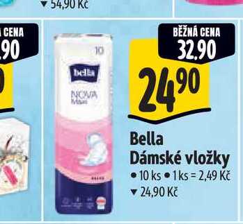   Bella Dámské vložky 10 ks  