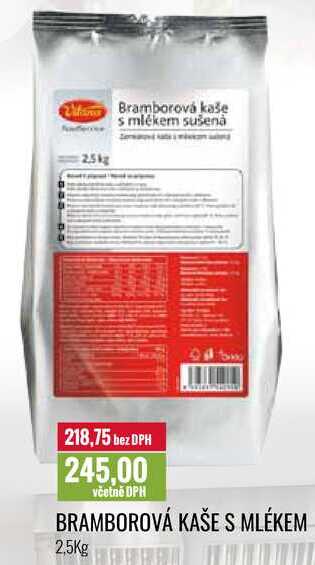 BRAMBOROVÁ KAŠE S MLÉKEM 2,5Kg 
