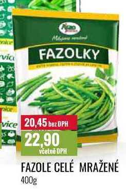FAZOLE CELÉ MRAŽENÉ 400g 