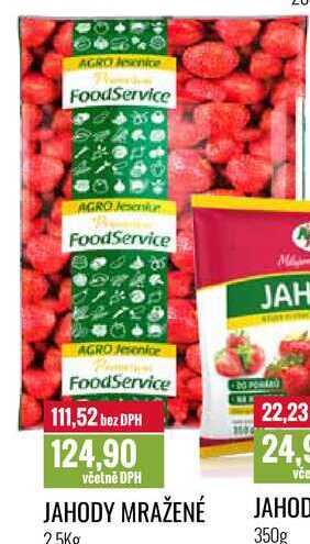 JAHODY MRAŽENÉ 2,5Kg 
