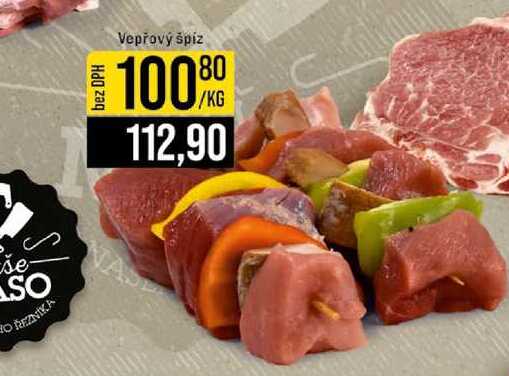 Vepřový špíz 1 kg