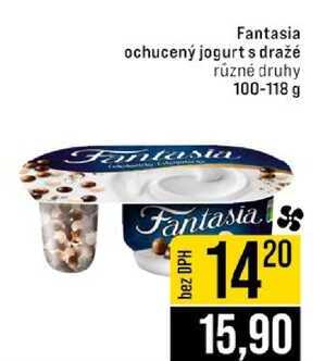 Fantasia ochucený jogurt s dražé 100-118 g