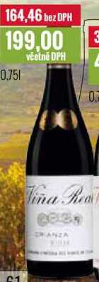 VIÑA REAL RIOJA CRIANZA 0,75l