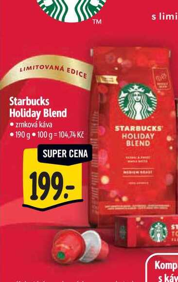   Starbucks Holiday Blend  190 g