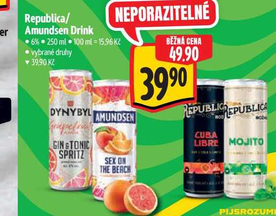 Republica /Amundsen Drink   250 ml