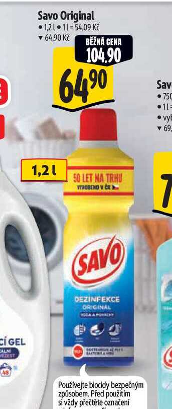   Savo Original  1,2 l