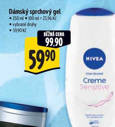 Dámský sprchový gel 250 ml 