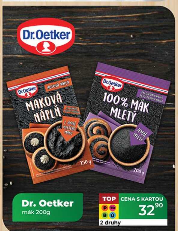 Dr. Oetker mák 200g  