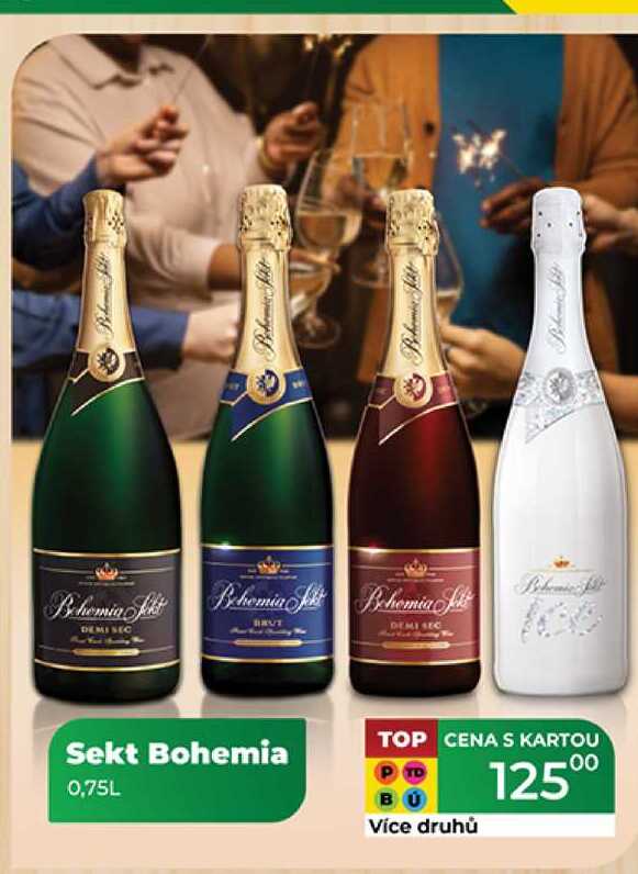 Sekt Bohemia 0,75 l