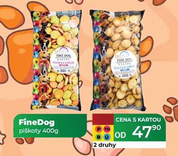 FineDog piškoty 400g 