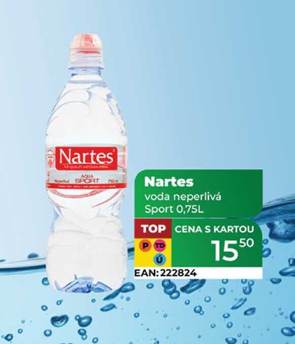 Nartes voda neperlivá Sport 0,75L 