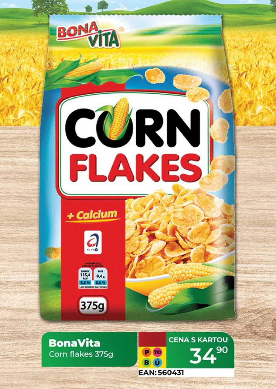 Bona Vita Corn flakes 375g 