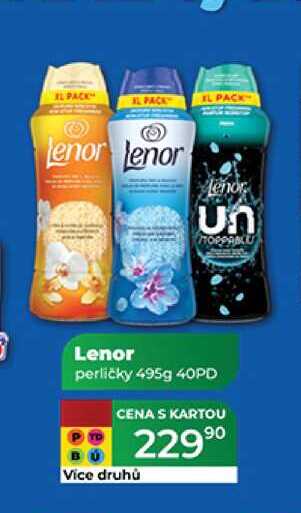 Lenor perličky 495g 40PD 