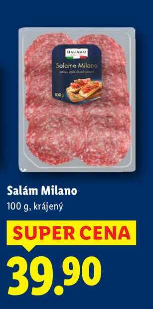Salám Milano, 100 g