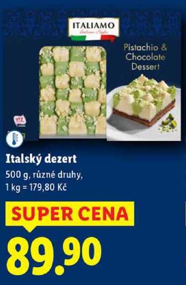 Italský dezert, 500 g