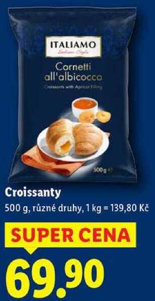 Croissanty, 500 g
