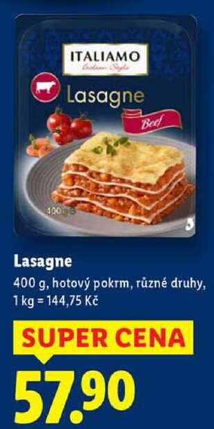 Lasagne, 400 g