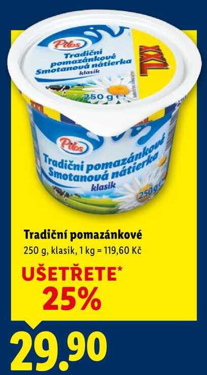 Tradiční pomazánkové, 250 g