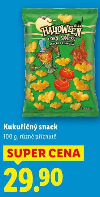 Kukuřičný snack, 100 g