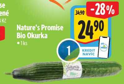 Nature's Promise Bio Okurka, 1 ks