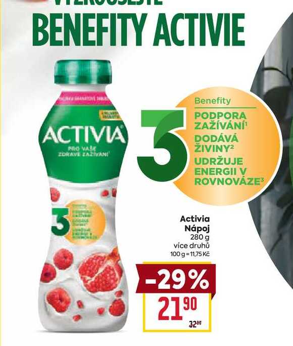 Activia Nápoj 280 g