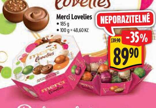 Merci Lovelies, 185 g