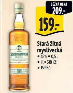 Stará žitná myslivecká, 0,5 l