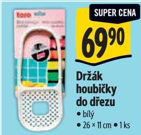 Držák houbičky do dřezu