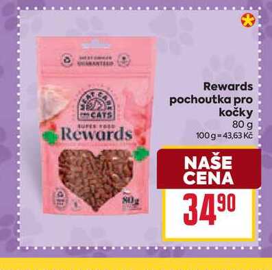 Rewards Rewards pochoutka pro kočky 80 g