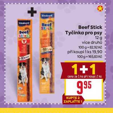 Beef Stick Tyčinka pro psy 12 g více 