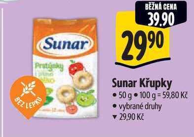 Sunar Křupky, 50 g 