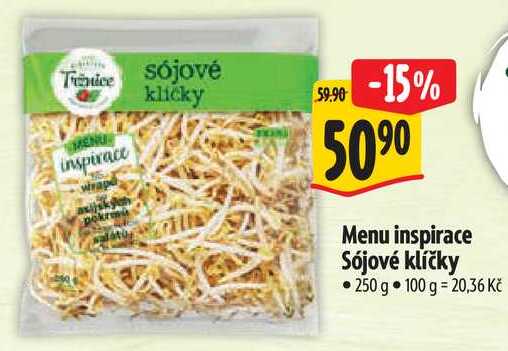 Menu inspirace Sójové klíčky, 250 g