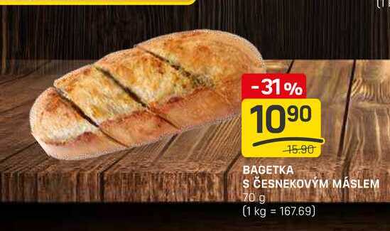 BAGETKA S ČESNEKOVÝM MÁSLEM 70g