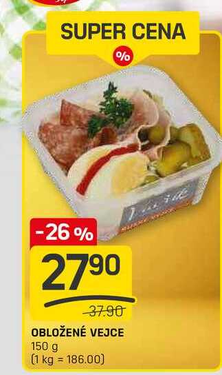 OBLOŽENÉ VEJCE 150 g 