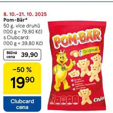 Pom-Bär, 50 g, více druhů 
