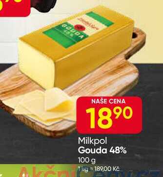 Milkpol Gouda 48% 100 g 