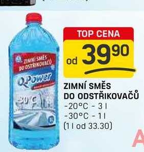 ZIMNÍ SMĚS DO ODSTŘIKOVAČŮ -20°C - 31 -30°C - 1l