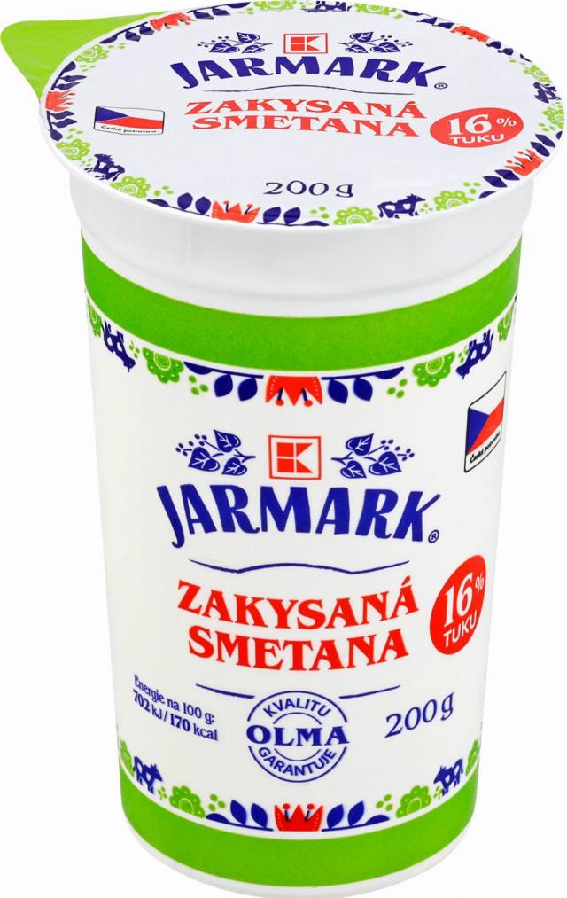 K Jarmark Kysaná smetana 16 %
