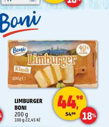 LIMBURGER BONI, 200 g