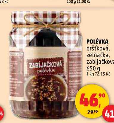 POLÉVKA dršťková, 650 g