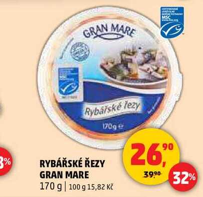RYBÁŘSKÉ ŘEZY GRAN MARE, 170 g 