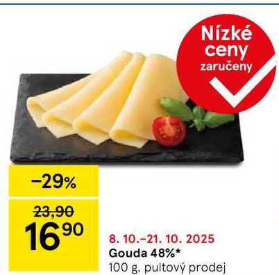 Gouda 48%, 100 g