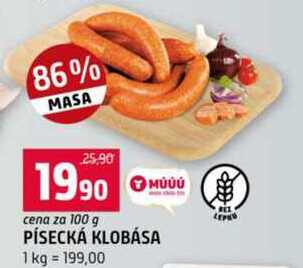PÍSECKÁ KLOBÁSA 100 g
