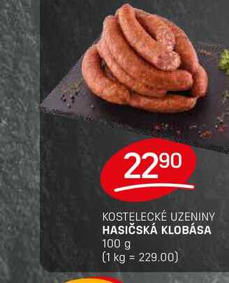 HASIČSKÁ KLOBÁSA 100 g 