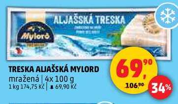 TRESKA ALJAŠSKÁ MYLORD, 4x 100 g