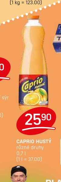 CAPRIO HUSTÝ různé druhy 0,7l