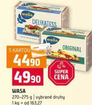 WASA 270-275 g