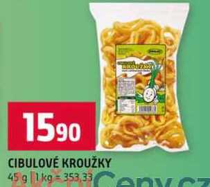 Cibulové kroužky 45 g